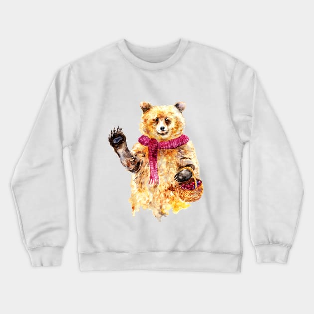 Bear Crewneck Sweatshirt by annashell